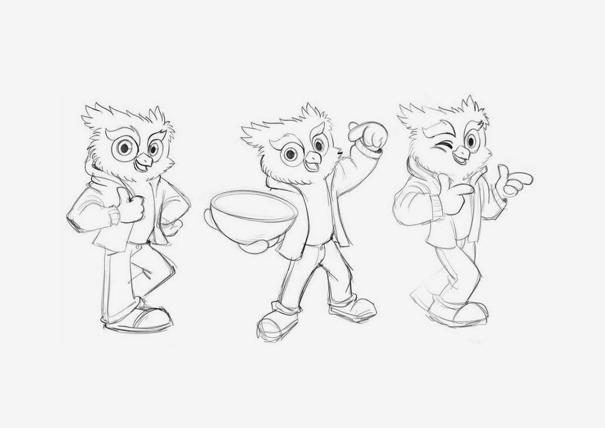 Imaginity, Wise, Peppy, Sketches