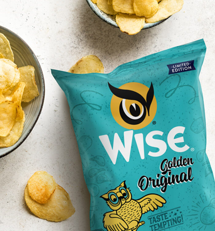 Imaginity, Wise, Cuatrimestre 1 Retro, Diseño de Packaging, Papas Fritas, Edición Limitada, Snacks, 100 Años, Snacks