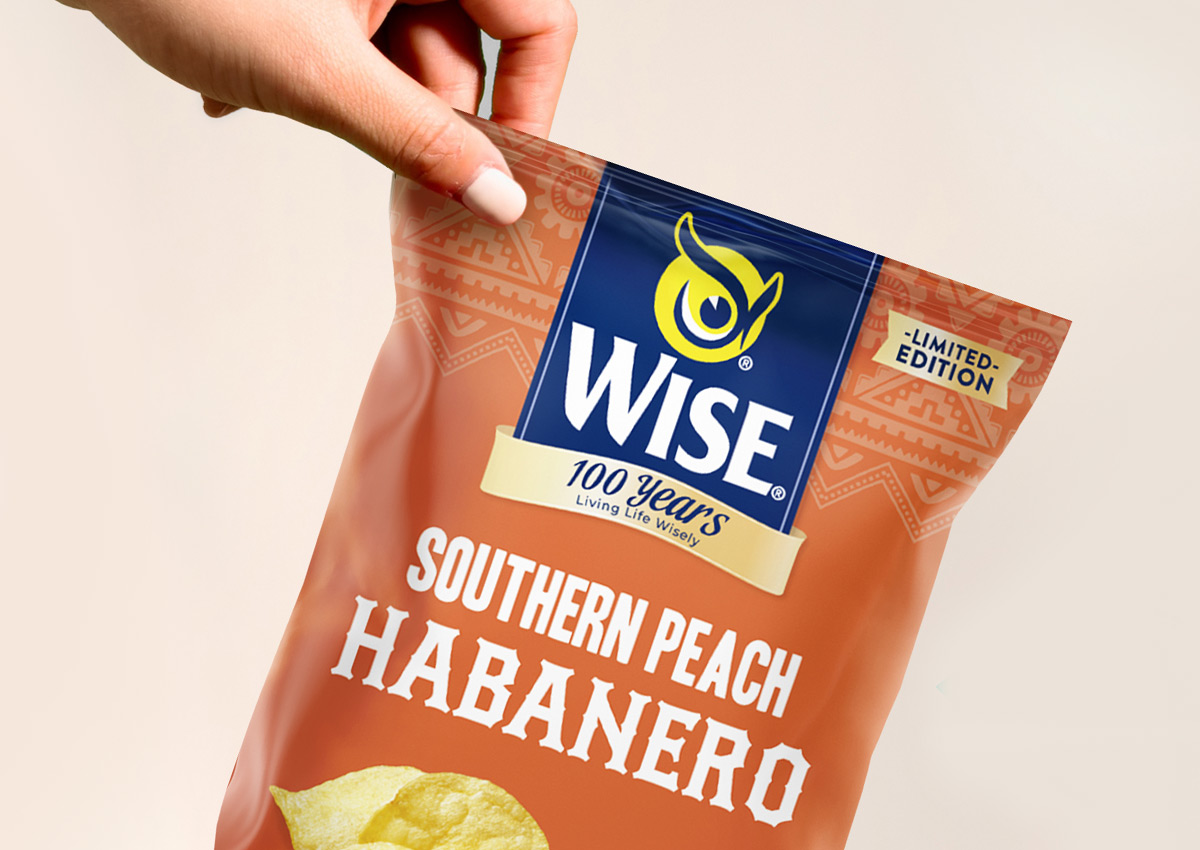 Imaginity, Wise Snacks, 100 Years Anniversary, Packaging, Habanero, Limited Edition