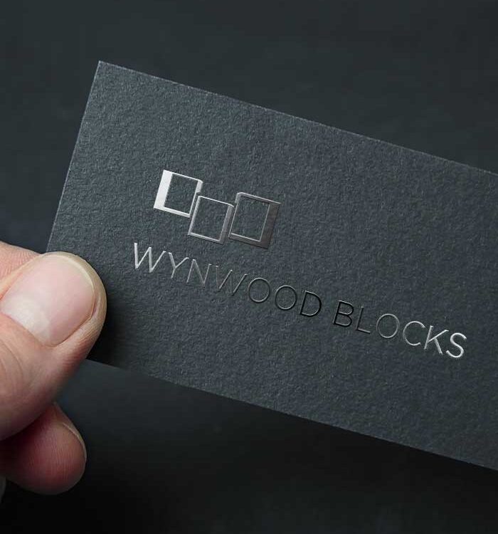 Wynwood Blocks, Branding, Personal Card